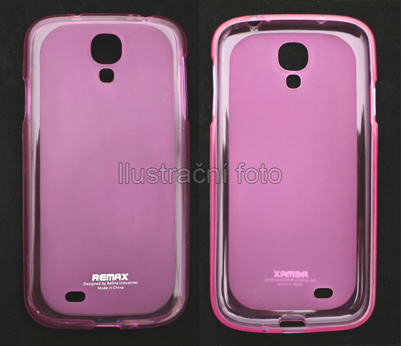 Pouzdro REMAX Samsung I9500 Galaxy S4 růžové
