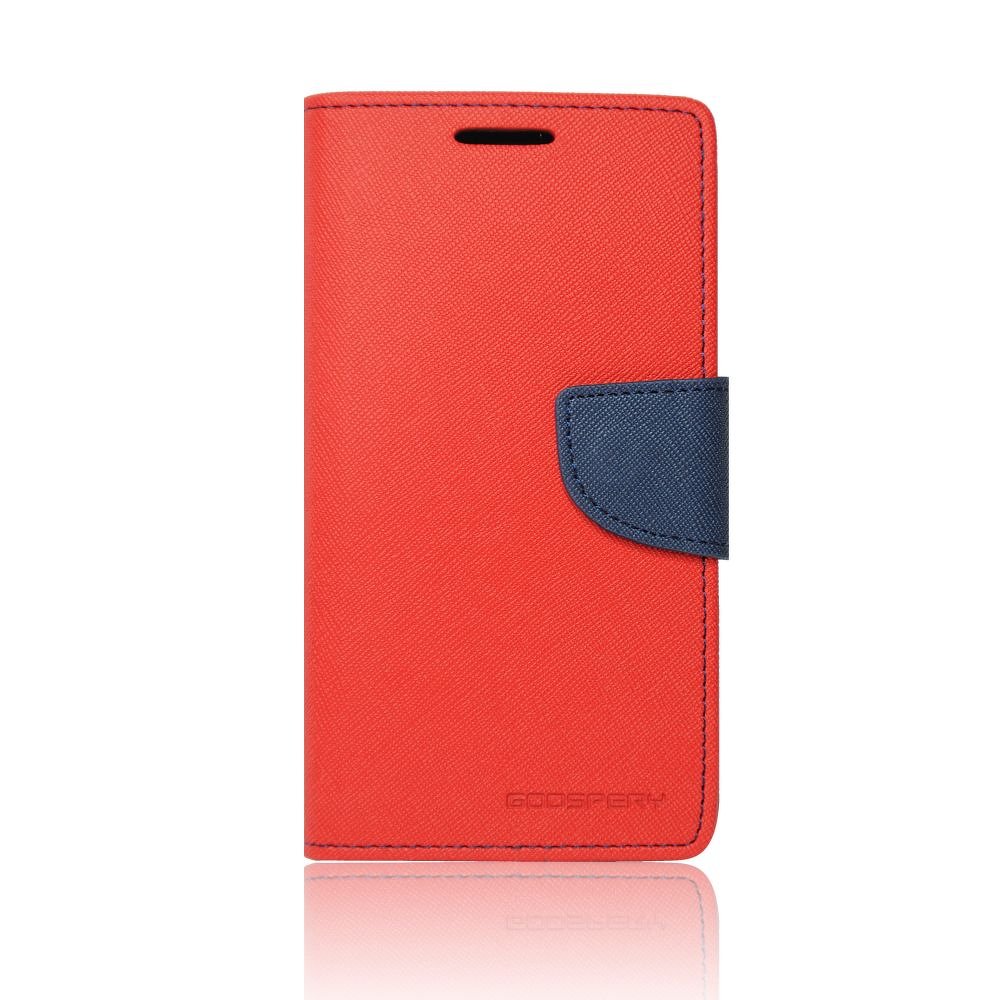 Pouzdro Fancy Diary Mercury Sony Xperia Z5 červeno modré
