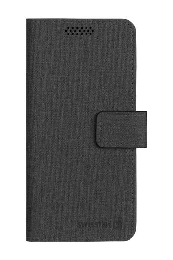 Pouzdro SWISSTEN Libro Uni Book L černé (148x71mm)
