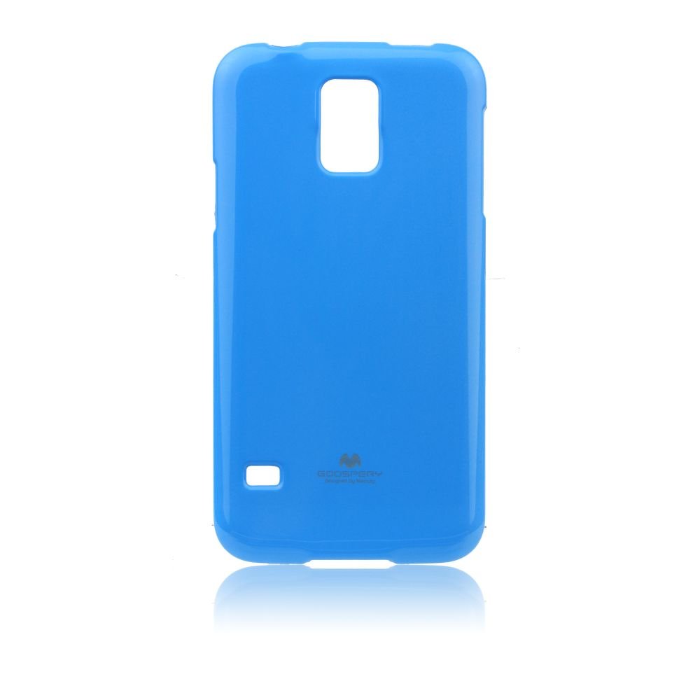 Pouzdro Jelly Mercury Samsung G900 Galaxy S5 světle modré