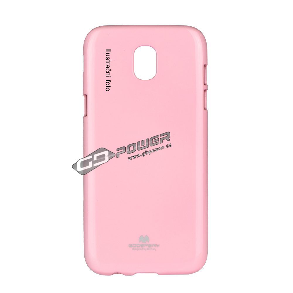 Pouzdro Jelly Mercury Samsung G955 Galaxy S8 Plus světle růžové