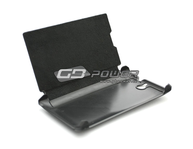 Pouzdro flip Sony C1605 Xperia E černé blistr