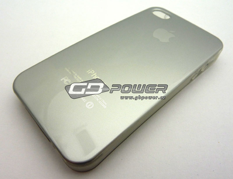 Pouzdro ETUI Apple iPhone 4 / 4S stříbrné