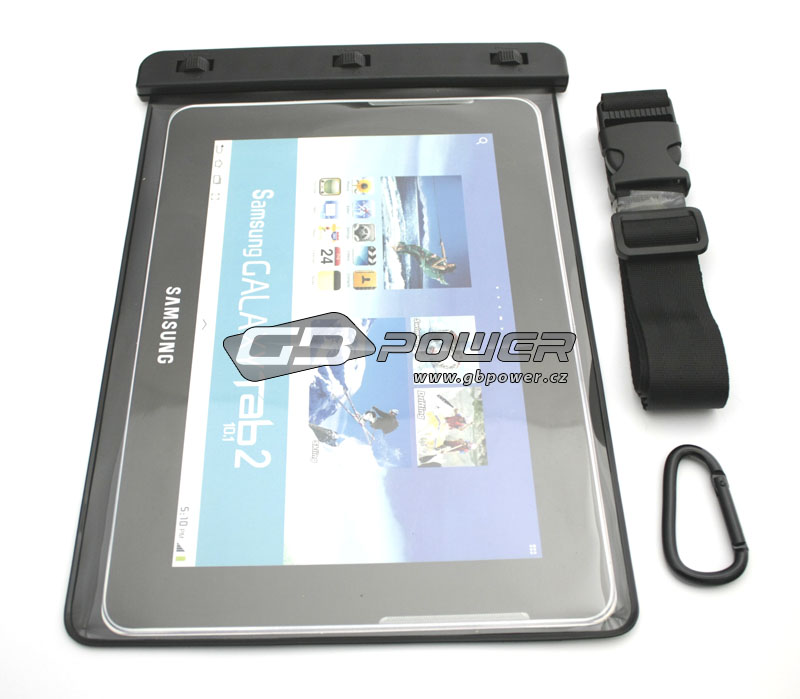 Pouzdro vodotěsné Samsung Galaxy Tab2 10.1 30,5x20,5 cm černé WP-180