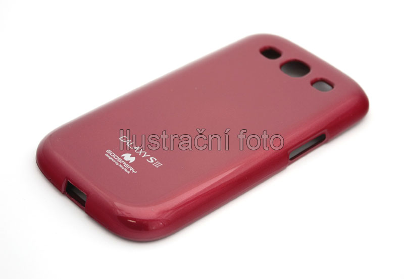 Pouzdro Jelly Mercury Samsung I9300 Galaxy S3 červené