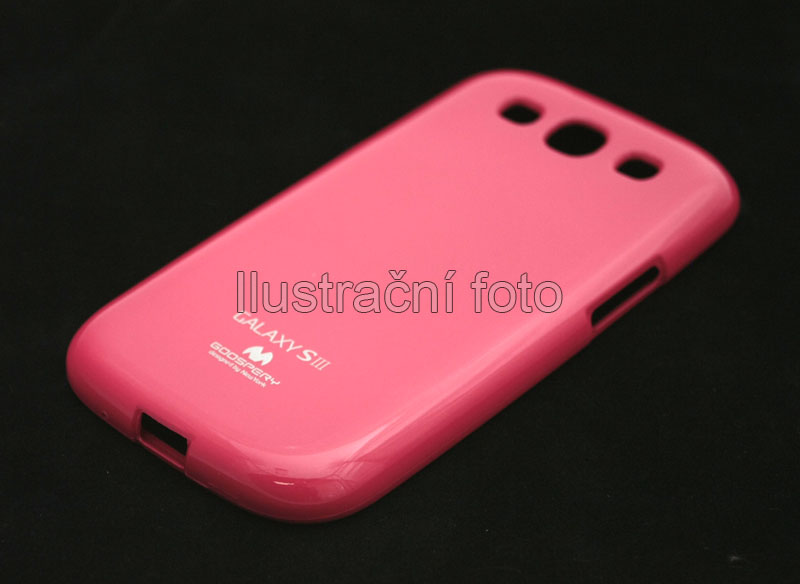Pouzdro Jelly Mercury Samsung I9300 Galaxy S3 růžové