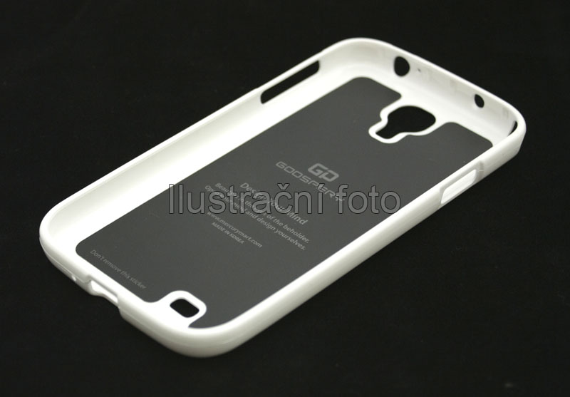 Pouzdro Jelly Mercury Samsung I9500 Galaxy S4 bílé