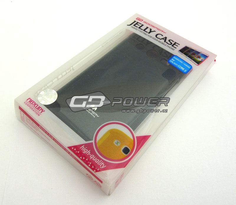 Pouzdro Jelly Mercury Samsung G355h Galaxy Core 2 černé