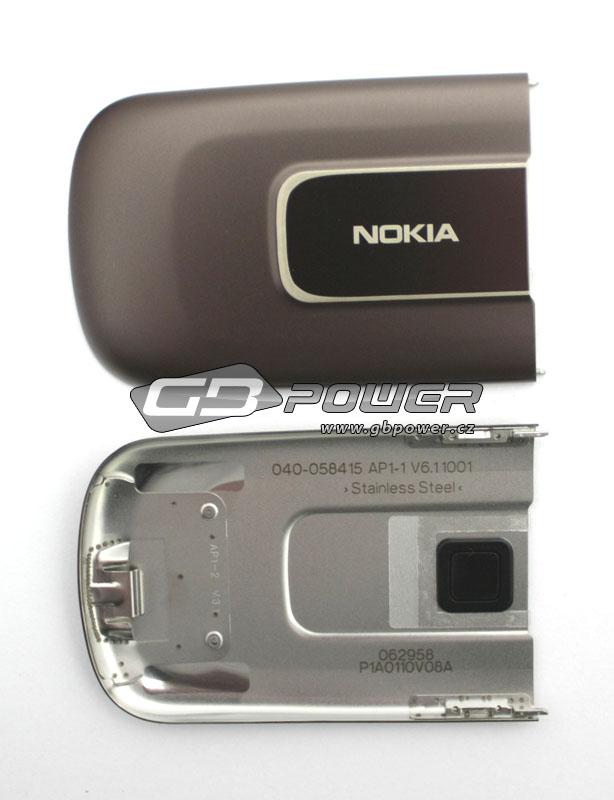 Nokia 6720 classic Kryt baterie hnědý originální