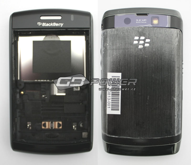 Kryt BlackBerry 9550 Storm / 9520 černý komplet originální