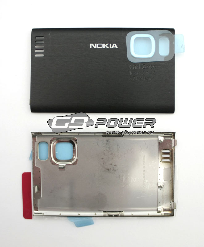 Nokia 6500 slide Kryt baterie černý originální