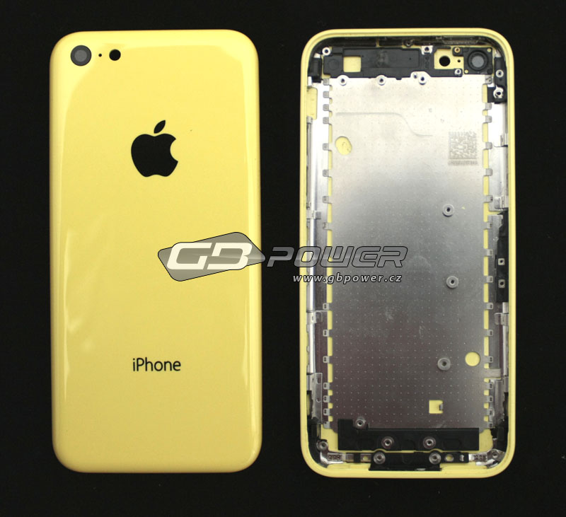 Apple iPhone 5C kryt baterie žlutý