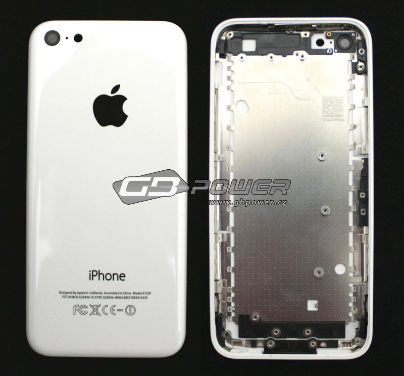 Apple iPhone 5C kryt baterie bílý