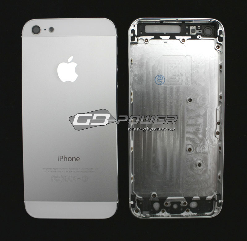 Apple iPhone 5S Kryt baterie bílý neosazený originální (A1429)