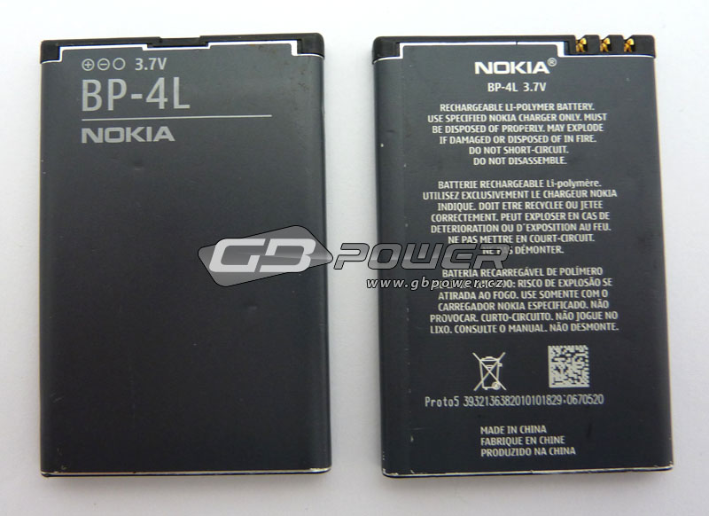 Baterie Nokia BP-4L 1500 mAh originální bulk