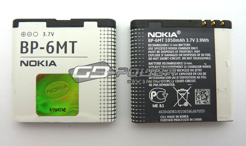 Baterie Nokia BP-6MT 1050 mAh originální bulk