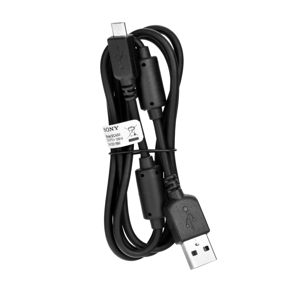 Datový kabel micro USB Sony EC-450 černý originální bulk