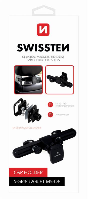 Držák do auta magnetický na tablet SWISSTEN S-Grip M5-OP