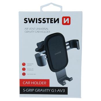 Držák do auta SWISSTEN Gravity do ventilace auta S-GRIP G1-AV3