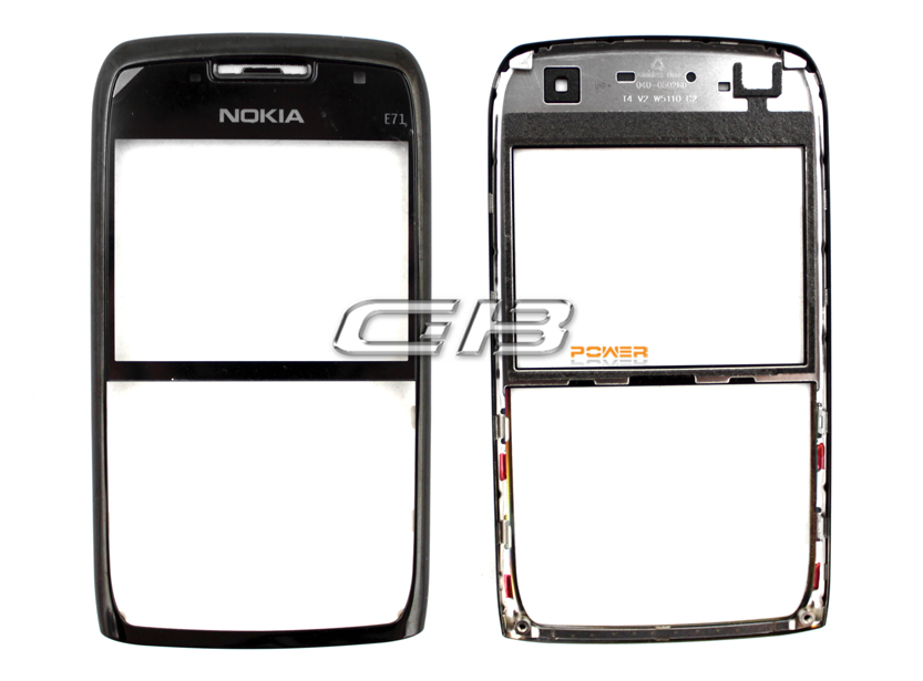Kryt Nokia E71 černý přední originální