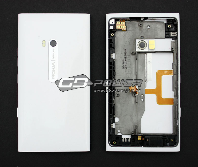 Kryt Nokia Lumia 900 bílý osazený originální demontáž