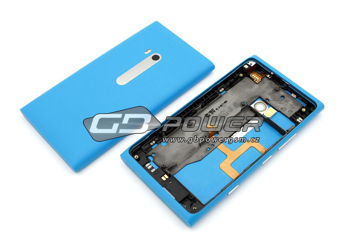 Kryt Nokia Lumia 900 modrý osazený originální demontáž