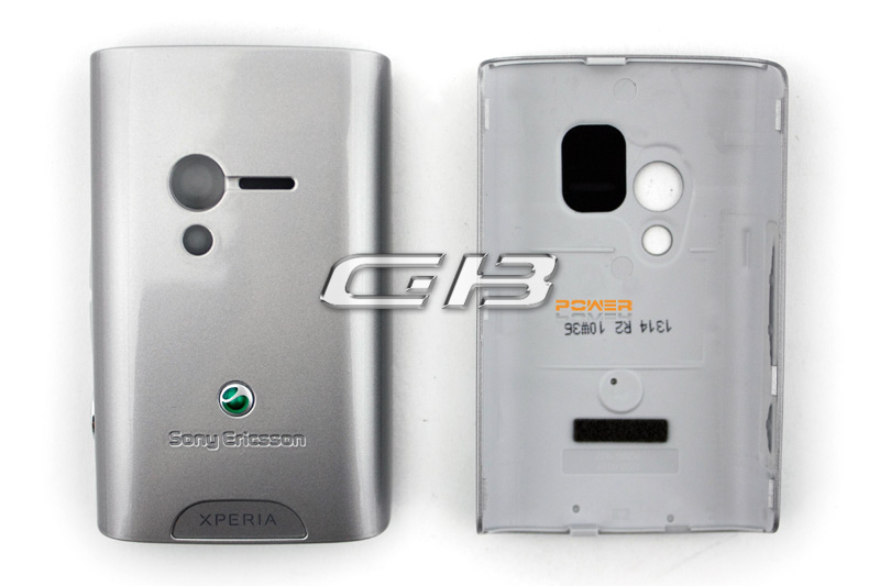 Sony Ericsson E10i Xperia X10 Mini Kryt baterie stříbrný originální