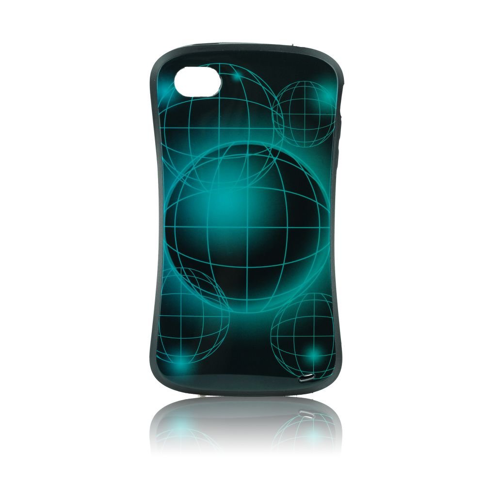 Pouzdro Back Case Blun iPhone 4 / 4S vzor planeta