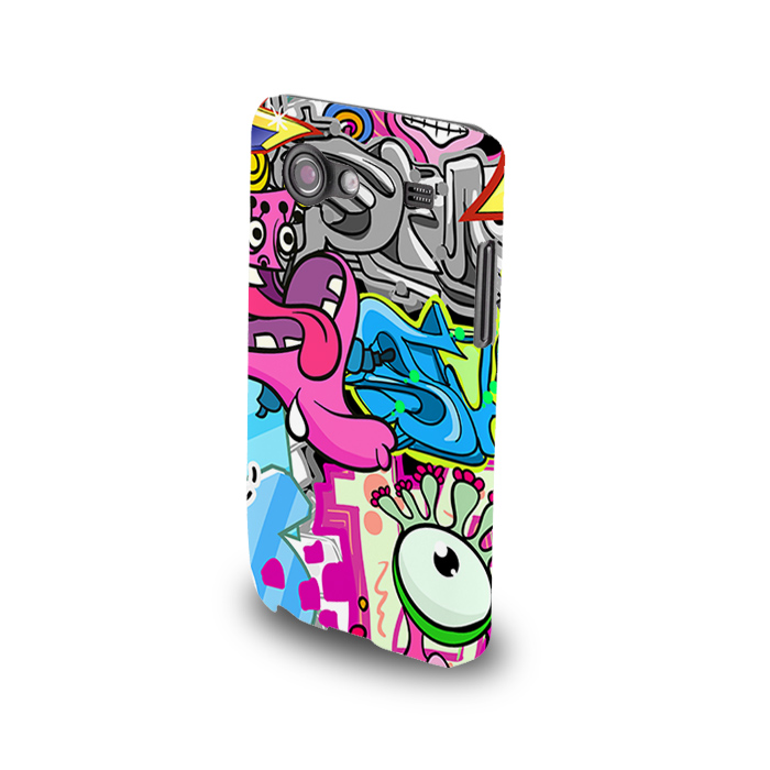 Pouzdro Fashion Graffiti Crazy Samsung G357FZ Galaxy Ace 4