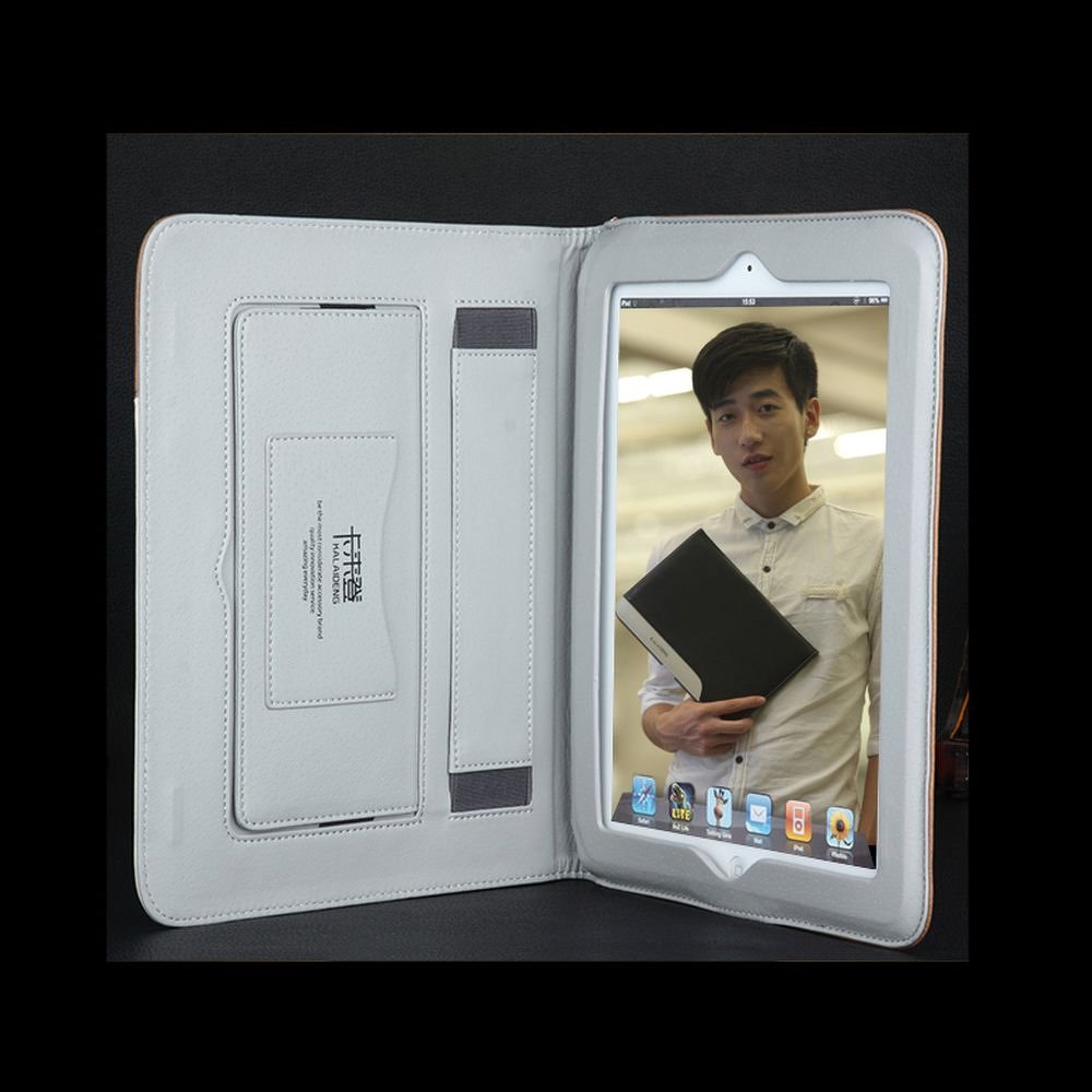 Pouzdro Kalaideng Plume pro Tablet Samsung Galaxy Tab 3 (7.0)  hnědé