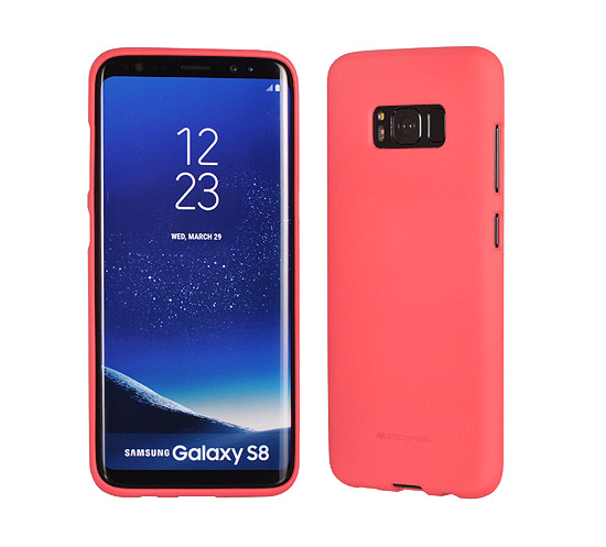 Pouzdro Mercury Soft Feeling TPU Samsung A520F Galaxy A5 2017 růžové