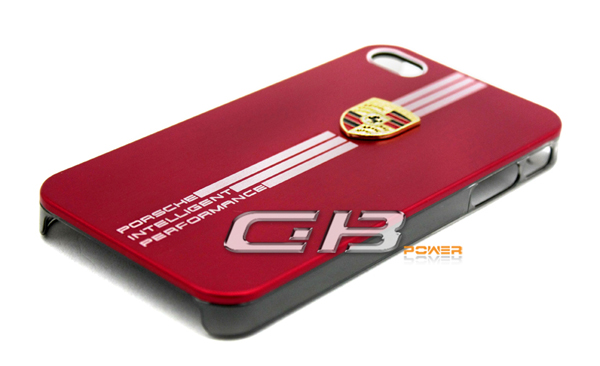 Pouzdro PD iPhone 4 červené Porsche blistr