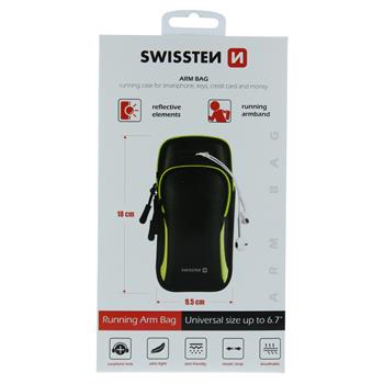 Pouzdro SWISSTEN Armbag Case černé