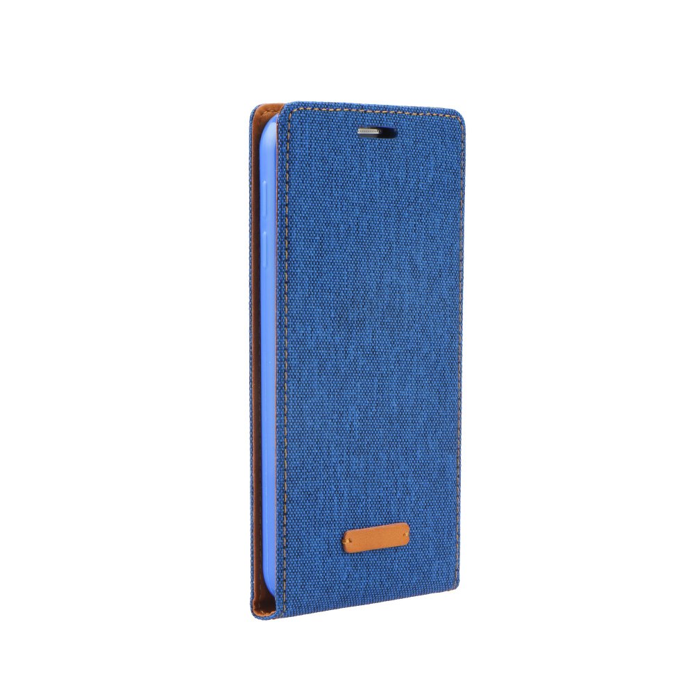 Pouzdro knížka Canvas Flexi Samsung G925F Galaxy S6 Edge modré