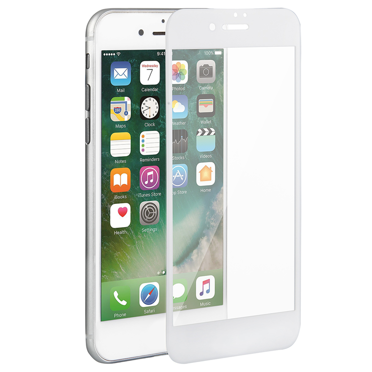 Temperované sklo 5D Apple iPhone 6 / 6S Plus 5,5 bílé GT