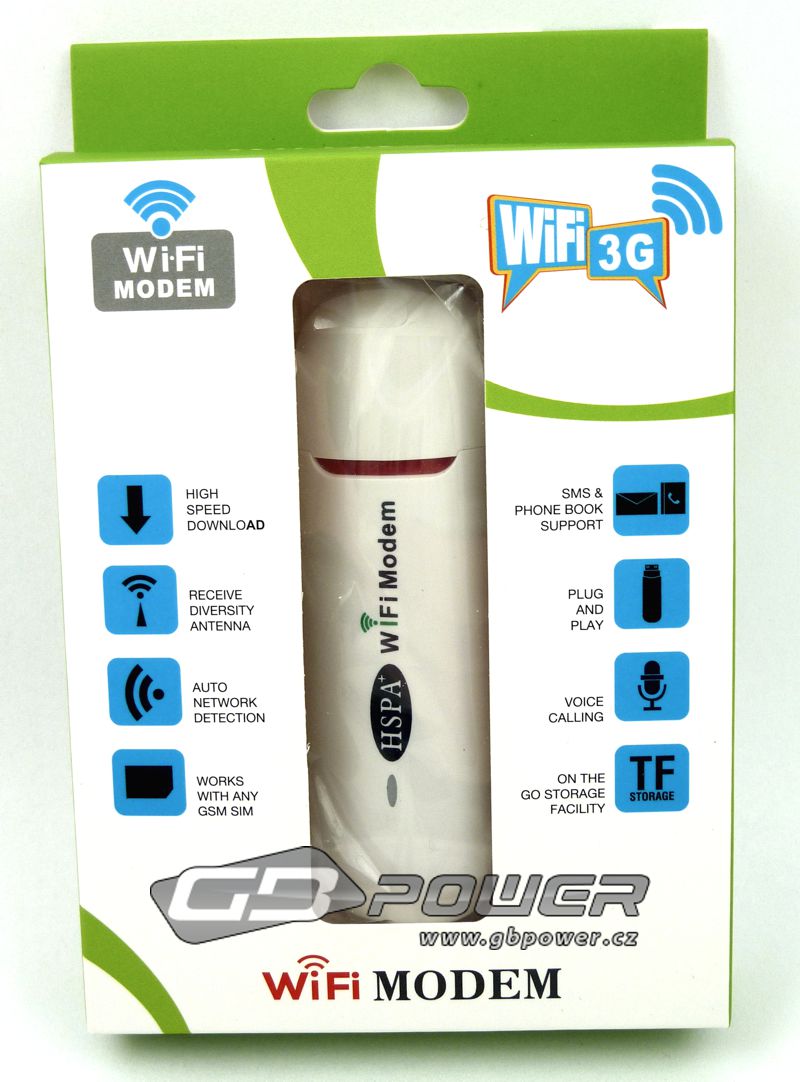 Wi-Fi modem 3G