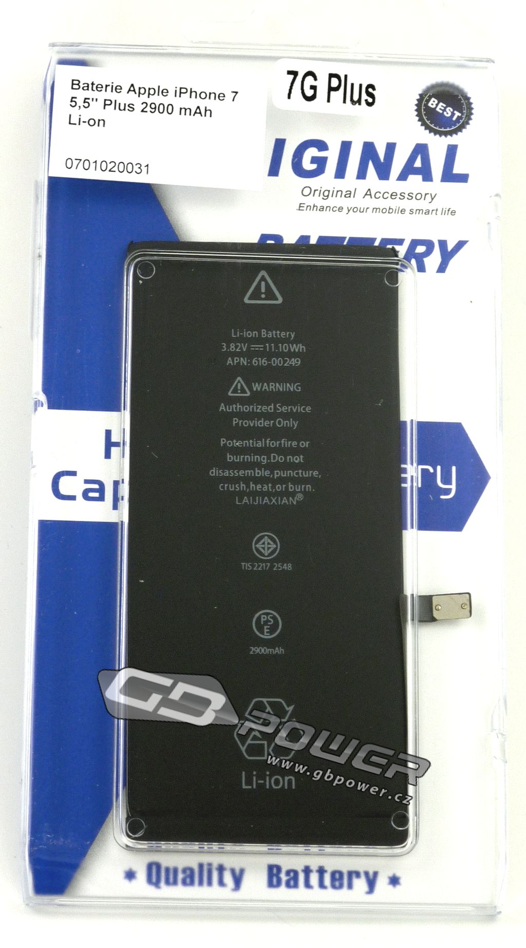 Baterie Apple iPhone 7 5,5 Plus 2900 mAh Li-on