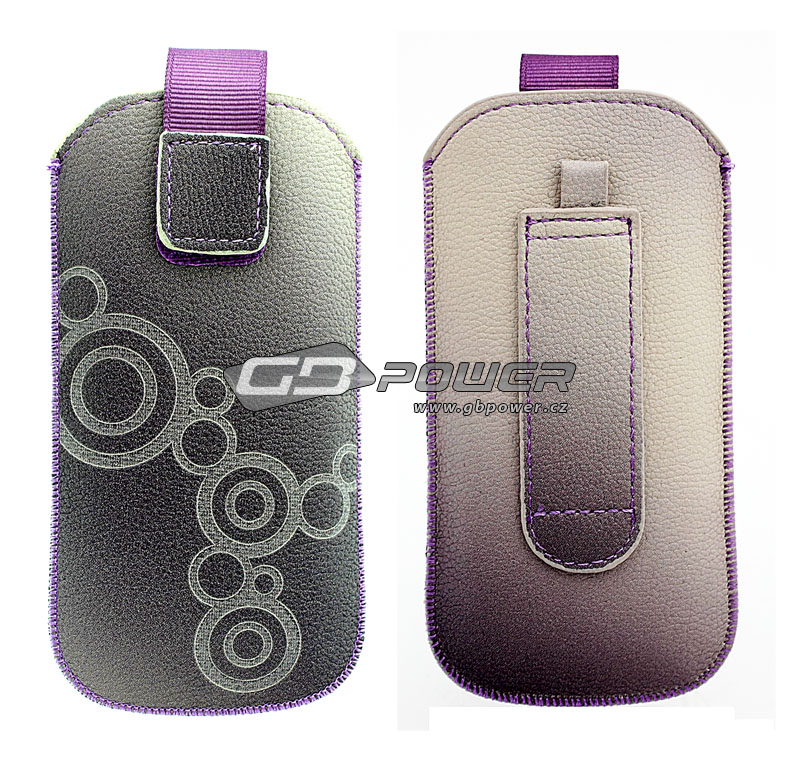 Pouzdro Forcell DEKO 2 Nokia 610 / Samsung I8160 galaxy Ace 2 / I8190 Galaxy S3 Mi fialové