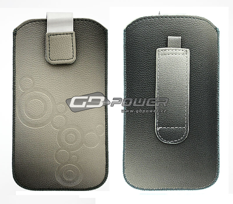 Pouzdro Forcell DEKO 2 Samsung I9000 Galaxy S / I8190 / S7560 šedé
