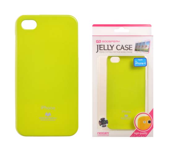 Pouzdro Jelly Mercury Apple iPhone 13 Mini (5,4) limetkové