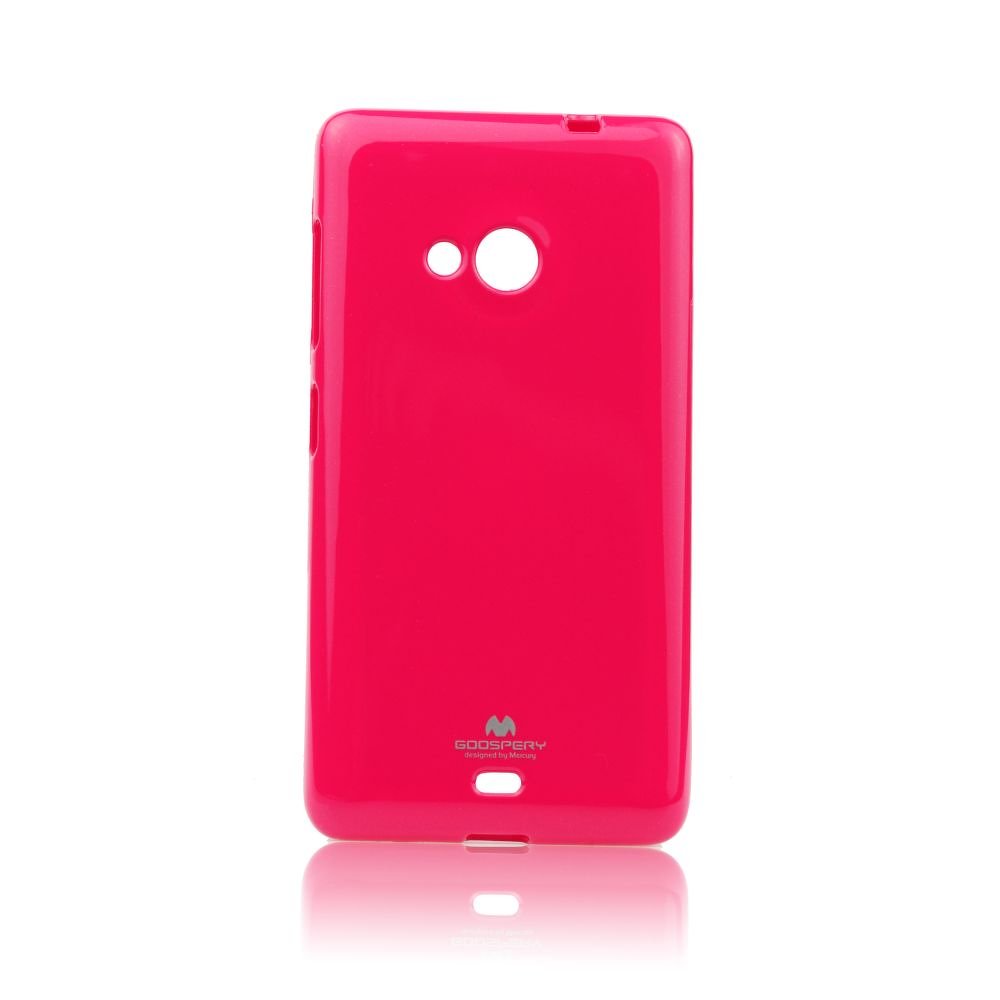 Pouzdro Jelly Mercury Microsoft Lumia 535 růžové