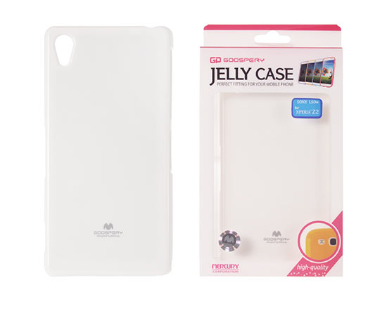 Pouzdro Jelly Mercury Sony Xperia Z2 bílé