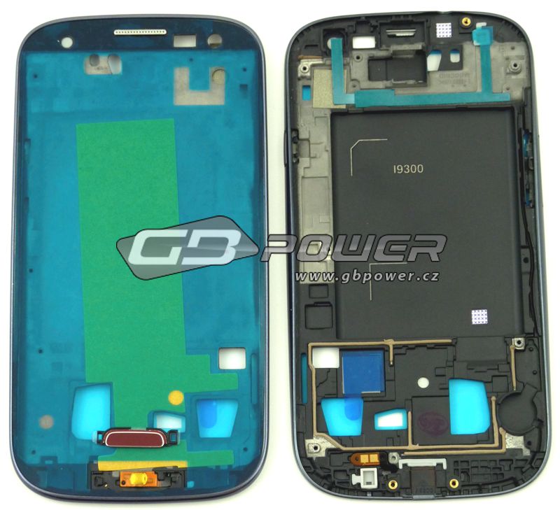 Samsung I9300 Galaxy S3 Kryt přední červený