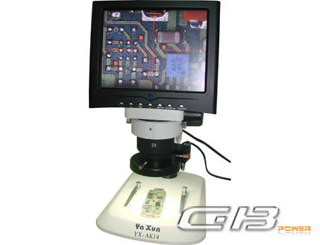 Mikroskop AK14 s displejem LCD