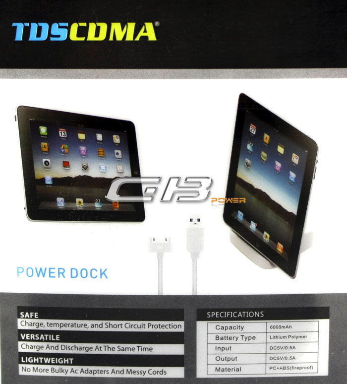 Nabíjecí stanice pro Apple tablet bílá blistr TDS208