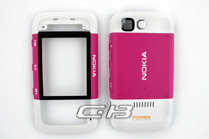 Nokia 5300 Kryt přední / zadní růžový originální