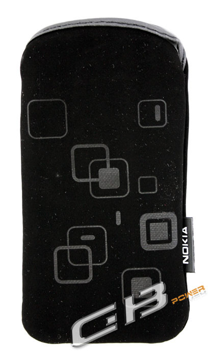 Ponožka Nokia 6300 kostičky černá