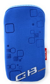 Ponožka ROYAL kostičky modrá , velikost Nokia 6300