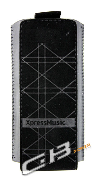 Ponožka ROYAL XpressMusic černé proužky, velikost Nokia N73, s vytahovacím páskem
