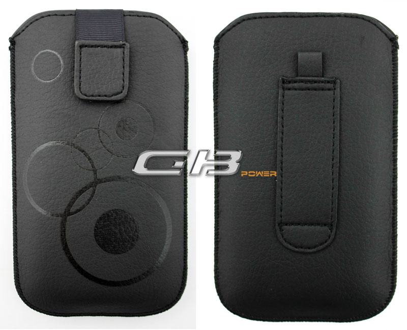 Pouzdro Forcell DEKO HTC Desire C / S5360 Galaxy Y / S6500 Galaxy Mini 2  / LG L3 černé